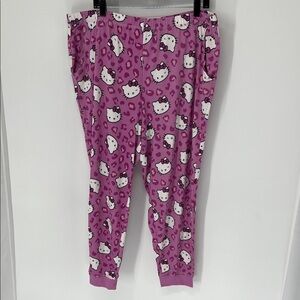 Sanrio EUC Hello Kitty womens Pajama pants 2X